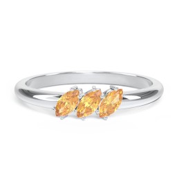 Petit Marquise Trio Ring