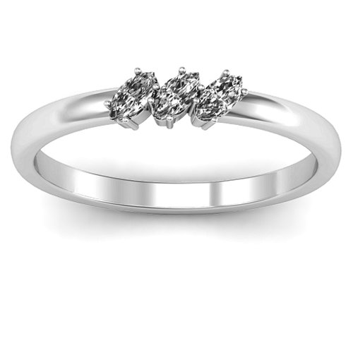 Petit Marquise Trio Ring