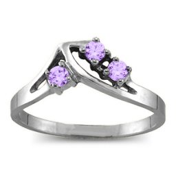 1-5 Stone Crest Ring