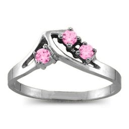 1-5 Stone Crest Ring