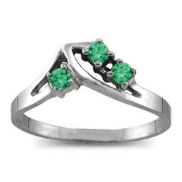 1-5 Stone Crest Ring