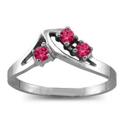 1-5 Stone Crest Ring