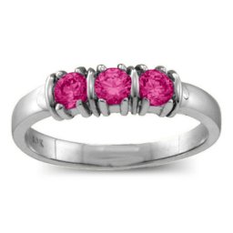 Classic Separated 2-5 Stones Ring