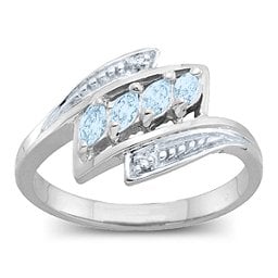 2-6 Marquise and Accents Ring