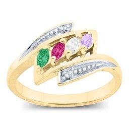 2-6 Marquise and Accents Ring