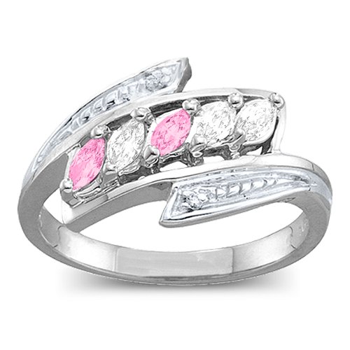 2-6 Marquise and Accents Ring