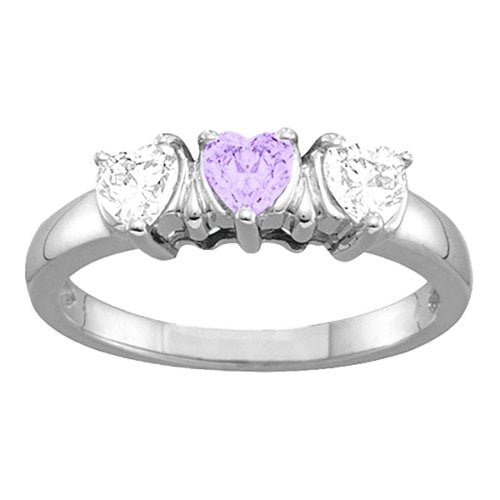 Heart Gemstone Ring