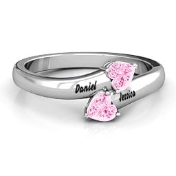 "Tribute" Hearts Bypass Ring