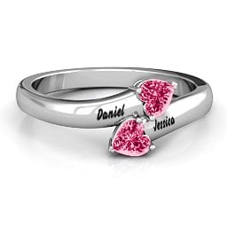 "Tribute" Hearts Bypass Ring