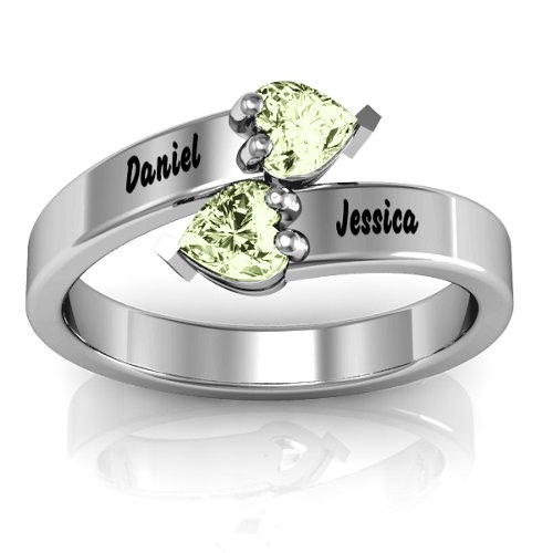 "Tribute" Hearts Bypass Ring