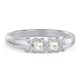 Hugs & Kisses XOXO Ring with 2-5 Stones