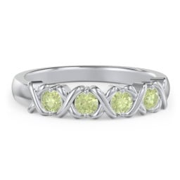 Hugs & Kisses XOXO Ring with 2-5 Stones