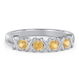 Hugs & Kisses XOXO Ring with 2-5 Stones