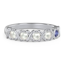 Hugs & Kisses XOXO Ring with 2-5 Stones