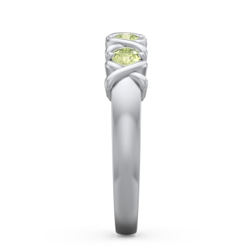 Hugs & Kisses XOXO Ring with 2-5 Stones