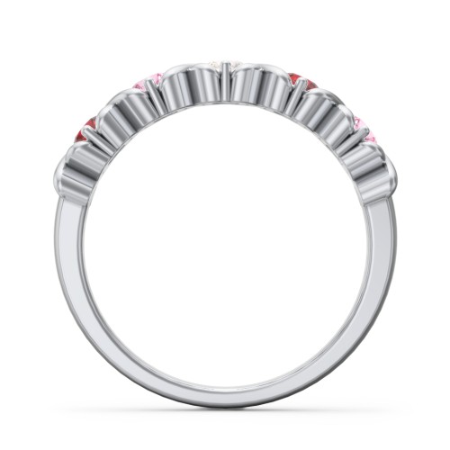 Hugs & Kisses XOXO Ring with 2-5 Stones