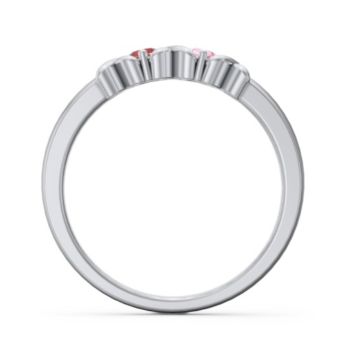 Hugs & Kisses XOXO Ring with 2-5 Stones