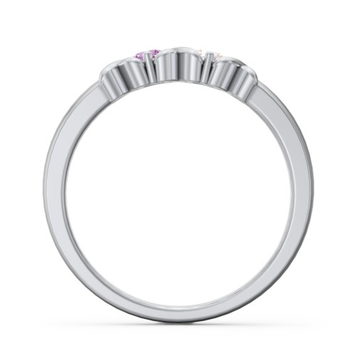 Hugs & Kisses XOXO Ring with 2-5 Stones