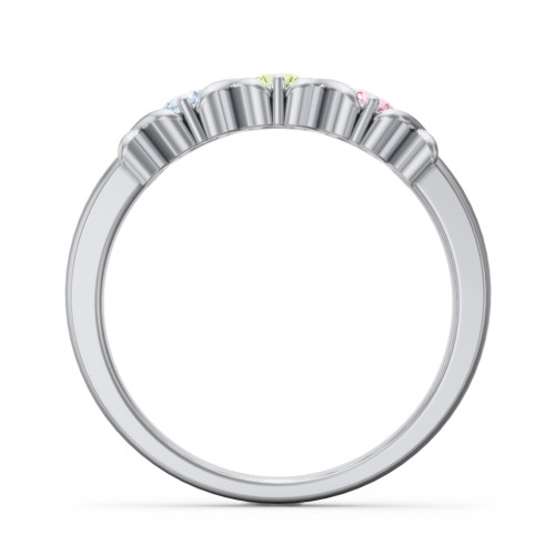 Hugs & Kisses XOXO Ring with 2-5 Stones