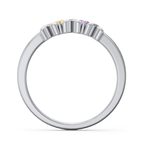 Hugs & Kisses XOXO Ring with 2-5 Stones