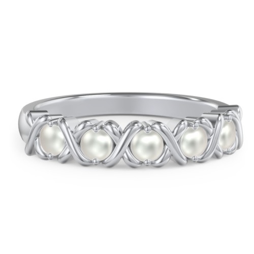 Hugs & Kisses XOXO Ring with 2-5 Stones