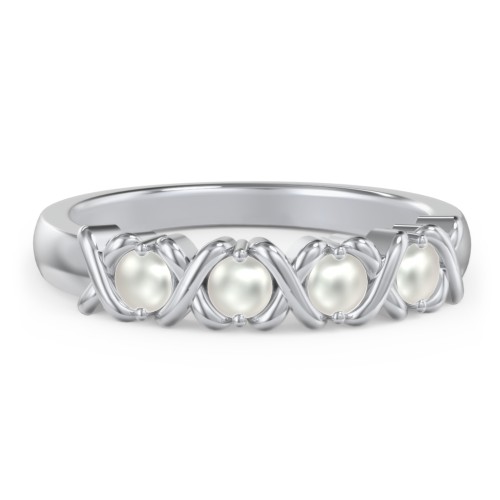 Hugs & Kisses XOXO Ring with 2-5 Stones