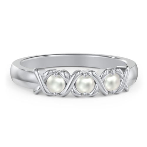 Hugs & Kisses XOXO Ring with 2-5 Stones