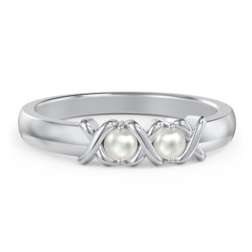 Hugs & Kisses XOXO Ring with 2-5 Stones