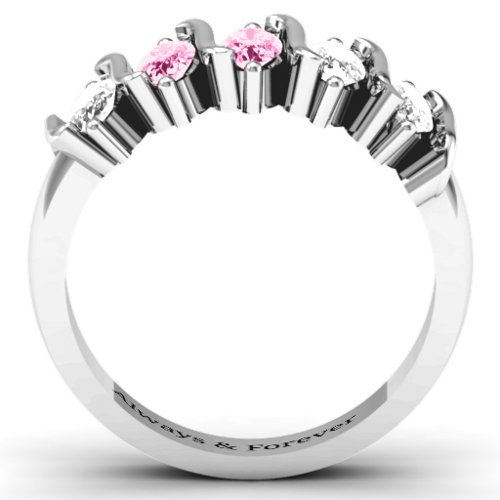 2-5 Oval Stones Ring