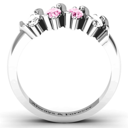 2-5 Oval Stones Ring