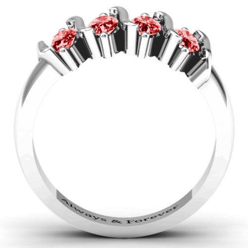 2-5 Oval Stones Ring