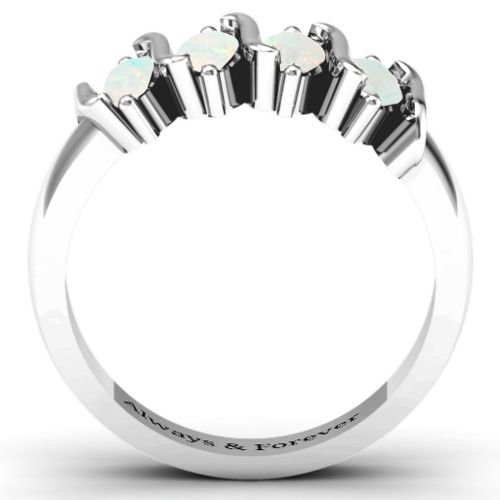 2-5 Oval Stones Ring