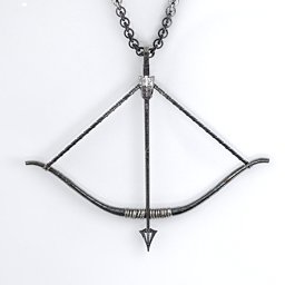 Carmilla - Mel's Bow Pendant in 925 Sterling Silver