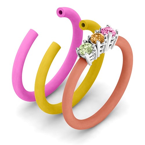 Trinity Ring with Changeable Bands