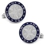 Blue Compass Cufflinks