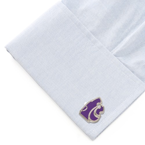 NCAA- Kansas State University Wildcats Cufflinks