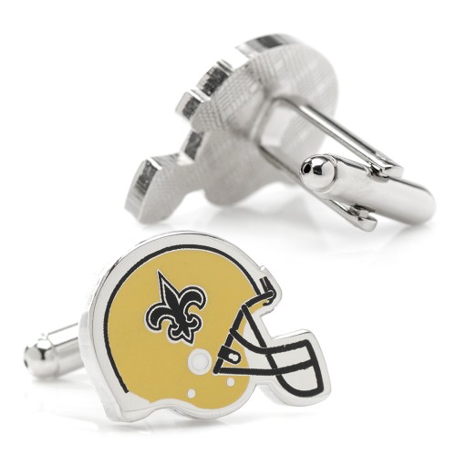 NFL- Retro New Orleans Saints Helmet Cufflinks