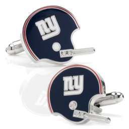 NFL- Retro New York Giants Helmet Cufflinks in