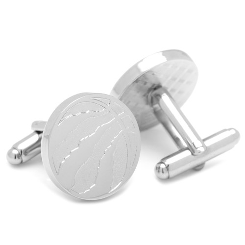 NBA - Toronto Raptors Silver Edition Cufflinks