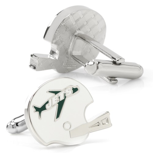 NFL- Retro New York Jets Helmet Cufflinks