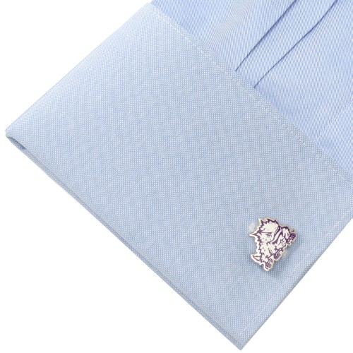 NCAA- TCU Horned Frog Cufflinks