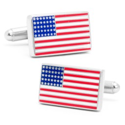 American Flag Cufflinks in
