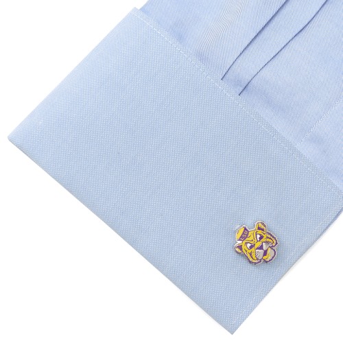 NCAA- Vintage LSU Tigers Cufflinks