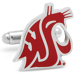 NCAA- Washington State Cougars Cufflinks in