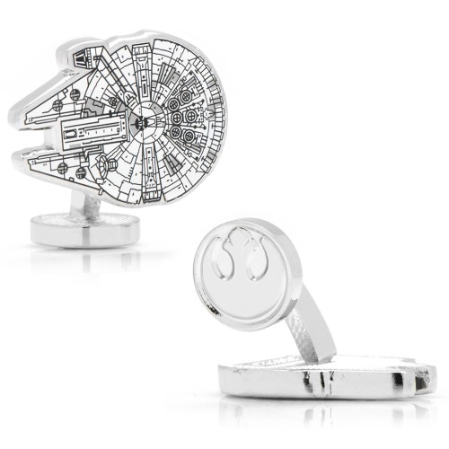 Star Wars - Millennium Falcon Blueprint Cufflinks