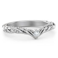 The Rita Diamond Wedding Band