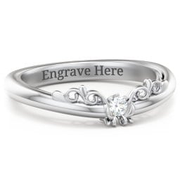 The Sophia Diamond Wedding Band