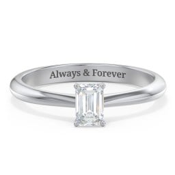 Classic Solitaire Engagement Ring