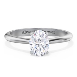 Classic Solitaire Engagement Ring