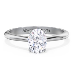 Classic Solitaire Engagement Ring